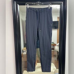 Athleta Pinstriped  Midtown Ankle Pants